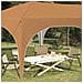Tenda per feste a pop-up 575 x 288 x 245 cm Beige - Foto miniatura 3