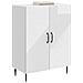 Credenza Bianco Lucido 66 x 34,5 x 89,5 cm Legno ingegnerizzato - Foto miniatura 2