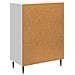 Credenza Bianco Lucido 66 x 34,5 x 89,5 cm Legno ingegnerizzato - Foto miniatura 6