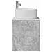 Mobile Lavabo da Parete Grigio Cemento 49,5 x 44,5 x 66 cm - Foto miniatura 3