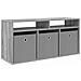 Lowboard con cassetto Grigio Sonoma 102 x 32 x 48,5 cm - Foto miniatura 1