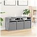 Lowboard con cassetto Grigio Sonoma 102 x 32 x 48,5 cm - Foto miniatura 4