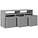 Lowboard con cassetto Grigio Sonoma 102 x 32 x 48,5 cm - Foto miniatura 5
