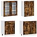 Unità Cucina LYON 8 pcs Rovere Fumo Legno ingegnerizzato - Foto miniatura 3