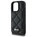 Guess Custodia In Metallo Trapuntato Per Iphone 16 Pro - Nera - Foto miniatura 2