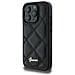Guess Custodia In Metallo Trapuntato Per Iphone 16 Pro - Nera - Foto miniatura 3