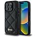Guess Custodia In Metallo Trapuntato Per Iphone 16 Pro - Nera - Foto miniatura 4