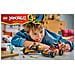 NINJAGO 71864 Veicoli Combinanti di Kai e Cole, con Macchina e Moto Giocattolo e 3 Minifigure, Regalo per Bambini da 7+ - Foto miniatura 6