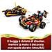 NINJAGO 71864 Veicoli Combinanti di Kai e Cole, con Macchina e Moto Giocattolo e 3 Minifigure, Regalo per Bambini da 7+ - Foto miniatura 8