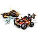 NINJAGO 71864 Veicoli Combinanti di Kai e Cole, con Macchina e Moto Giocattolo e 3 Minifigure, Regalo per Bambini da 7+ - Foto miniatura 12