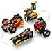 NINJAGO 71864 Veicoli Combinanti di Kai e Cole, con Macchina e Moto Giocattolo e 3 Minifigure, Regalo per Bambini da 7+ - Foto miniatura 17