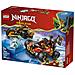 NINJAGO 71864 Veicoli Combinanti di Kai e Cole, con Macchina e Moto Giocattolo e 3 Minifigure, Regalo per Bambini da 7+ - Foto miniatura 26