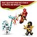 NINJAGO 71864 Veicoli Combinanti di Kai e Cole, con Macchina e Moto Giocattolo e 3 Minifigure, Regalo per Bambini da 7+ - Foto miniatura 28