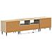 Mobile TV LED a 3 pezzi Rovere Sonoma Legno ingegnerizzato - Foto miniatura 5