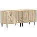 Mobile TV LED a 3 pezzi Rovere Sonoma Legno ingegnerizzato - Foto miniatura 7