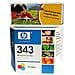 C8766EE Cartuccia Ink Originale 343 a Colori per HP DeskJet 5740 Capacità 250 Pagine - Foto miniatura 2