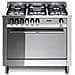 Cucina Elettrica MG96MF / C 5 Fuochi a Gas Forno Elettrico Classe A Dimensioni 90 x 60 cm Colore Inox Serie Maxima 90 - Foto miniatura 6