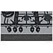 Piano Cottura T27DS79N0 a Gas 5 Fuochi Gas Colore Acciaio Inox - Foto miniatura 2