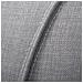 Letto In Tessuto Grigio Piazza E Mezza 140x200cm Nantes - Foto miniatura 5