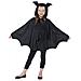 Poncho Da Pipistrello Per Bambino Halloween - Taglia: 10 - 12 Anni (145/158 Cm)  - Foto miniatura 3