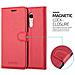 Cadorabo Custodia Compatibile Con Xiaomi Redmi Note 4 In Rosso Carminio - Coperchio Protettiva Con Chiusura Magnetica, Funzione Stand E Tasca Per Le Carte - Foto miniatura 2