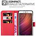 Cadorabo Custodia Compatibile Con Xiaomi Redmi Note 4 In Rosso Carminio - Coperchio Protettiva Con Chiusura Magnetica, Funzione Stand E Tasca Per Le Carte - Foto miniatura 4
