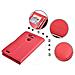 Custodia Compatibile Con Huawei D3 Mate 7 In Rosso Carminio - Coperchio Protettiva Con Chiusura Magnetica, Funzione Stand E Tasca Per Le Carte - Foto miniatura 5