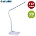 Slim: Lampada Da Scrivania Led 6w, Bianca. Interruttore ''touch - Foto miniatura 1