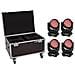 Set 4x Led Tmh-x4 Moving-head Wash Zoom + Case - Foto miniatura 1