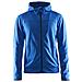 Artigianato Uomini Tempo Libero Sportswear Cappuccio Con Zip Interataglia Mcolore Blu Svedese - Foto miniatura 1