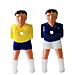 Player Calcolets Pied Plasties Separare 16mm Brasile Francia 22 Unità Pl1001 - Foto miniatura 1