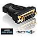 PureInstall PI045, HDMI, DVI-D, Femmina / femmina, Nero, Oro, 1920 x 1200 Pixel - Foto miniatura 2