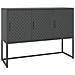 Credenza Antracite 105x35x75 Cm In Acciaio - Foto miniatura 2