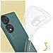 Cover Per Honor 70 Silicone Gel Flessibile Sottile E Leggera Bianco Traslucido - Foto miniatura 5