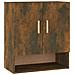 Armadietto A Muro Rovere Fumo 60x31x70 Cm In Legno Multistrato - Foto miniatura 2