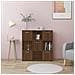 Libreria Rovere Marrone 90x30x90 Cm In Legno Multistrato - Foto miniatura 1