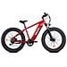 Kraken - Rosso Metallico - 250w / 10ah - Bicicletta Elettrica Fat Bike - Fat Tire E-bike - Foto miniatura 1