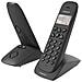 Set 2 Cordless Vega 255t Duo, Segreteria Telefonica E Registratore Nero - Foto miniatura 2