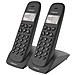 Set 2 Cordless Vega 255t Duo, Segreteria Telefonica E Registratore Nero - Foto miniatura 1