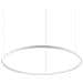 Lampada A Sospensione Bianco D 900 X H Min 275 - Max 2025 Mm - Foto miniatura 1