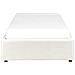 Letto Singolo Contenitore Tessuto Bouclè Bianco Sporco 90 X 200 Cm Dinan - Foto miniatura 7