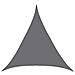 Tenda Da Sole A Vela Triangolare, Per Patio Sulla Spiaggia, Protezione Uv Grey M - Foto miniatura 1