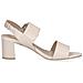 Cream Perlato Casual Open Sandals Sandali Pelle Scarpe Donna Beige Eu 38, 9-28306-42-140 - Foto miniatura 3