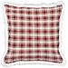 Set Di 2 Cuscini Brookies 45 X 45 Cm Rosso Scuro Modello Natalizio - Foto miniatura 3