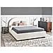 Letto Contenitore Bouclé Vaucluse 160 X 200 Cm Bianco Sporco - Foto miniatura 1