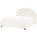 Letto Contenitore Bouclé Vaucluse 160 X 200 Cm Bianco Sporco - Foto miniatura 4