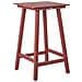 Tavolo Da Bar Da Giardino Adirondack 60 Cm 59 Cm Materiale Sintetico Rosso - Foto miniatura 3