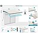 Tenda A Scomparsa Manuale 2,5x2m - - Vecchio - Idrorepellente - Superficie Coperta 5m² - Beige - Anti-uv - Densità 320m² - Foto miniatura 7