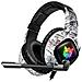 Cuffie Onikuma K19. Cuffie Da Gaming Con Microfono, Connessione Minijack, Luci Led. Pc, Ps4, Xbox One, Mobile, Tablet. - Foto miniatura 1