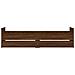 Giroletto Con Cassetti Rovere Marrone 75x190 Cm Small Single - Foto miniatura 5